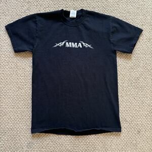 y2k mma tribal fighting shirt small jerzees